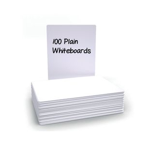 Economy Drywipe Board Plain A4 Pk100