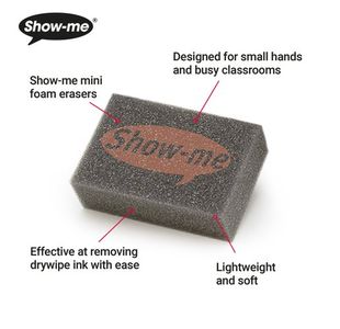 Show-Me Plain Drywipe Board A4 Pk10