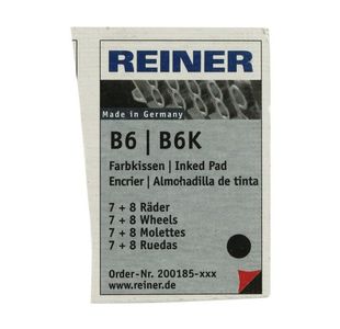 Colop Reiner B6/8K Rep Pad Blk Pack2