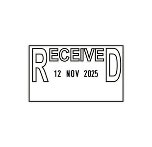 Colop Printer 38 Date Stamp Received