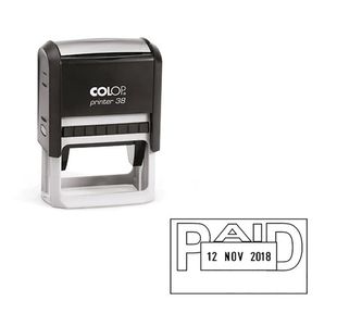 Colop Prntr 38 Date Stamp Paid