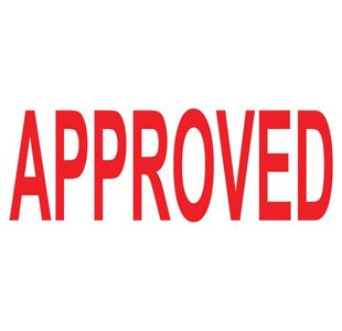 Colop Green Line Word Stamp Approved