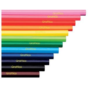 Graffico Coloured Pencil Pk144