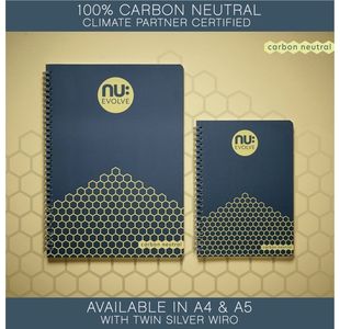 Educ A4 Stretch Book Black 2X25 Pk50