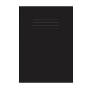 Educ A4 Stretch Book Black 2X25 Pk50