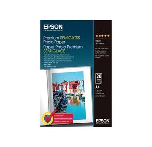 Epson Semi Gloss A4 Photo Paper Pk20