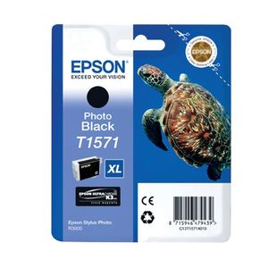 Epson T1571 Ink Cart Ultra Photo Blk