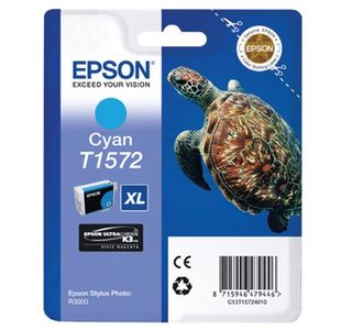 Epson T1572 Ink Cart Ultra Chrm Cyan