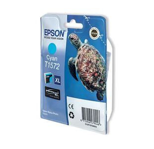 Epson T1572 Ink Cart Ultra Chrm Cyan