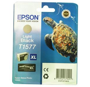 Epson T1577 Ink Cart Ultra Light Blk