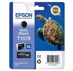 Epson T1578 Ink Cart Ultra Matte Blk