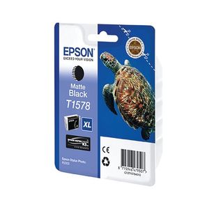 Epson T1578 Ink Cart Ultra Matte Blk