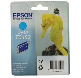 Epson T0482 Ink Cartridge Cyan