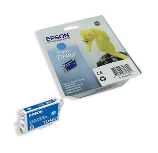 Epson T0482 Ink Cartridge Cyan