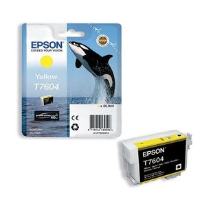 Epson T7604 Ink Ultra Chrome Hd Ylw