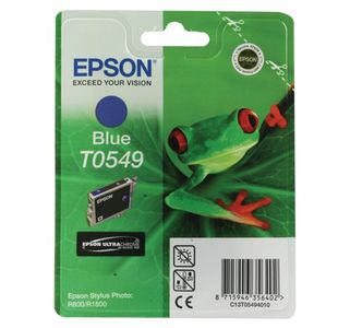 Epson T0549 Ink Cart Hi-Gloss Blu