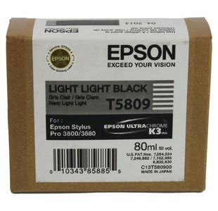 Epson T5809 Ink Cart Light Light Blk