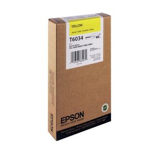 Epson T6034 Ink Cart Ultra K3 Ylw