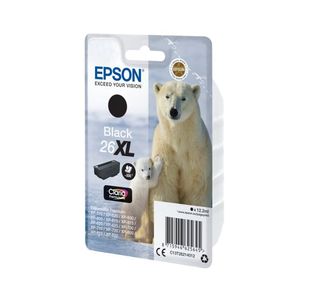 Epson 26Xl Ink Cartridge Prem Blk
