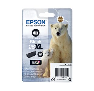 Epson 26Xl Ink Cart Prem Photo Blk