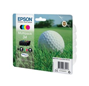 Epson 34 Ink Cartridge Multipk Cmyk