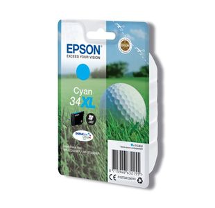 Epson 34Xl Ink Cartridge Hy Cyan
