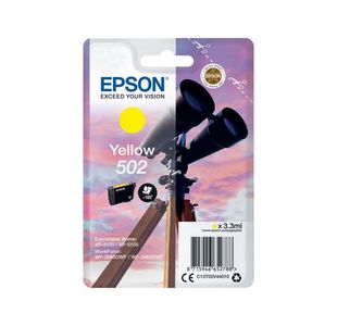 Epson 502 Ink Cartridge Yellow