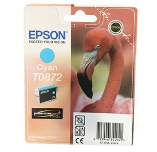 Epson T0872 Ink Cart Ultra Chrm Cyan