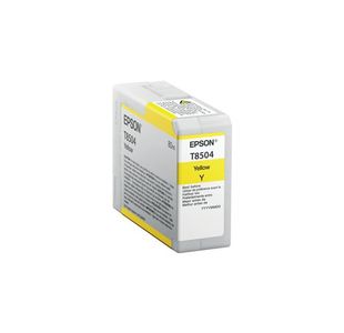 Epson T8504 Ink Cartridge 80Ml Ylw