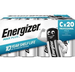 Energizer Max Plus C Battery Pk20