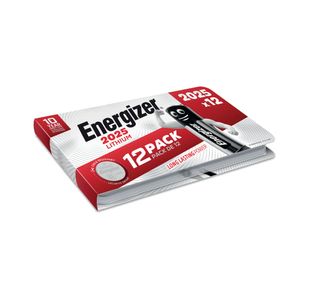 Energizer Lithium 2025 Bat Pk12