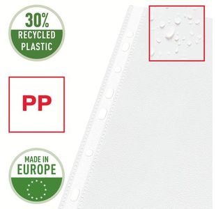 Esselte Pocket Top Open A4 Pk100