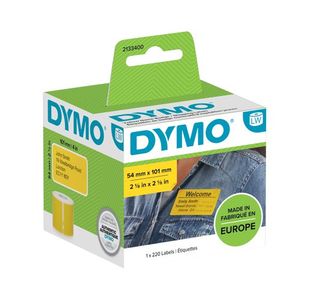 Dymo Lw Ship Label 54X101 Ylw Pk 220