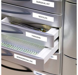 Dymo D1 Labelmaker Tape 12Mm Blk/Wht