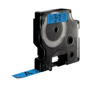 Dymo 4500 Label Tape 12Mm Black Blue