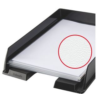 Esselte Embossd Folder A4 Clr Pk100