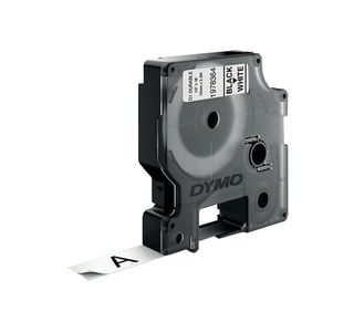 Dymo D1 Label Tape 12Mm Black White