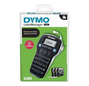 Dymo Labelmanager 160 Kit/3X D1 Tape