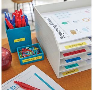 Dymo Letratag Plas Tape 12Mmx4M Ylw