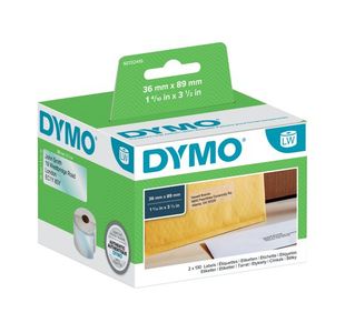 Dymo Address Label Large 36X89Mm Clr