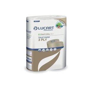 Lucart Econatural 6.3 Toilet Rl Pk72