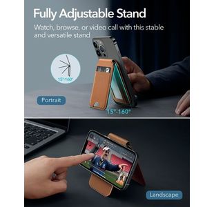 Esr Halolock Vegan Wallet Stand Brn