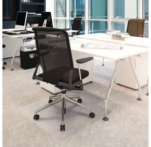Floortex Chair Mat Pvc 1340X1150Mm
