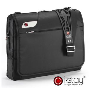 I-Stay 15.6In Lapt Messenger Bag Blk