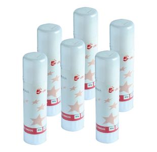 Glue Stick Solid Large 40G Pk6