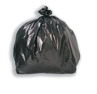 Bin Liner Hut 110L Blk Pk200