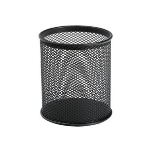 Pen Pot Wire Mesh Diaxh: 80X95Mm Blk