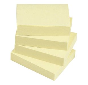 Repositionable Notes Yellow Pk12