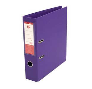 Prem Pp Lever Arch File A4 Pur Pk10