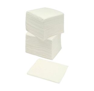 Napkin 1-Ply 400X400 Wht Pk100